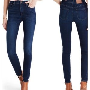 Madewell 10” High-Rise Skinny Jeans, Sz28